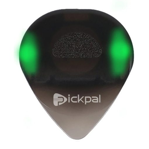 Médiator pour guitare avec lumière LED à haute sensibilité couleur vert