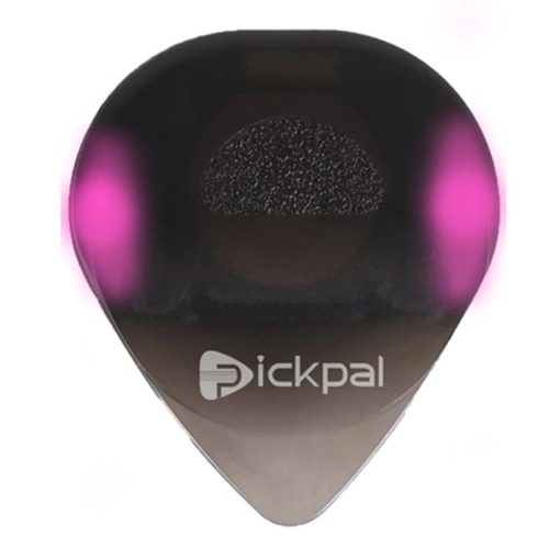 Médiator pour guitare avec lumière LED à haute sensibilité couleur violet