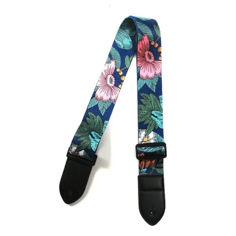 Détails de la Sangle en tissu bleu japonais