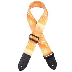Sangle Guitare Orange Sunset