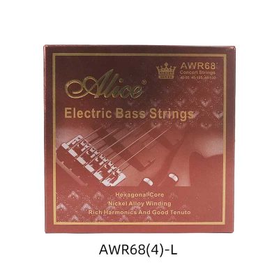 4 cordes légères Cordes de Basse Électrique - Ton Transparent, Propriétés Électromagnétiques Avancées, Riche en Harmoniques et Bon Tenuto