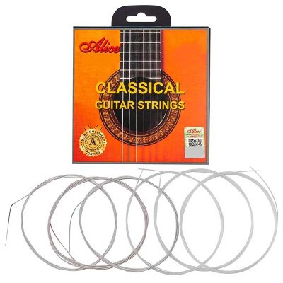 Avant Cordes Guitare Classique Cordes de Concert - Nylon Cristal & Aigus en Carbone au Son Plein et Équilibré, Confortable au Toucher