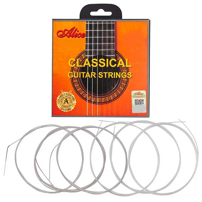 Avant Cordes Guitare Classique Cordes de Concert - Nylon Cristal & Aigus en Carbone au Son Plein et Équilibré, Confortable au Toucher
