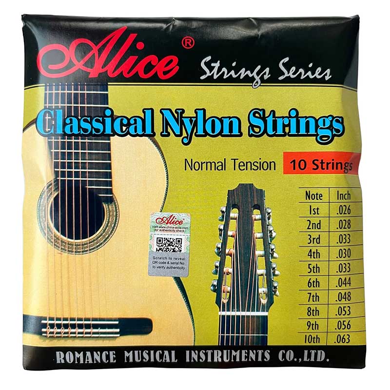 Avant Cordes Guitare Classique - Pour Guitare Classique à 10 Cordes