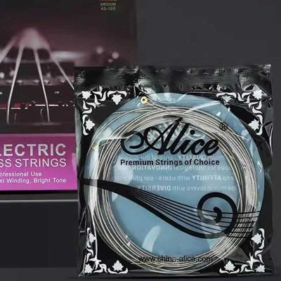 Avant Cordes de Basse Électrique - Pour usage professionnel, acier au nickel