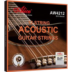 Avant Cordes de Guitare Acoustique à 12 Cordes - Son Lumineux, Ton Texturé Et Sensation Confortable