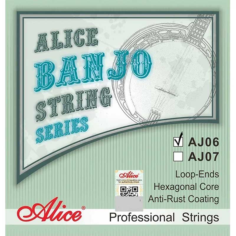 Cordes Banjo Noyau Hexagonal - Pour Performance, Son Brillant