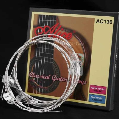 Cordes Guitare Classique Enroulé G-3 pour Harmoniques Plus Riches (Avec Complément Plain G-3)