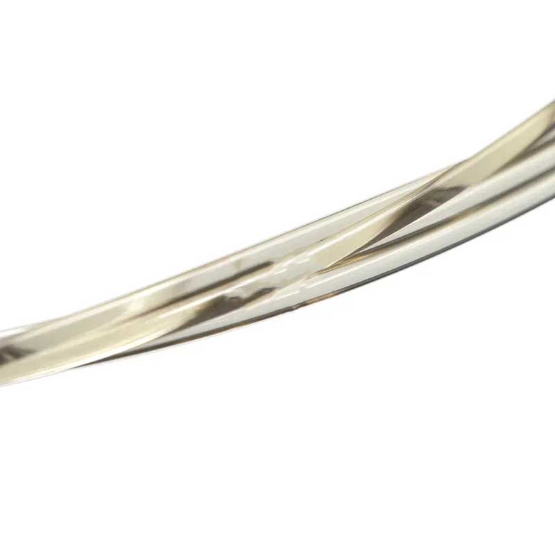Cordes Guitare Classique Nylon Cristal Couleur Ti-Or a l'Apparence Brillante et aux Aigus Définis