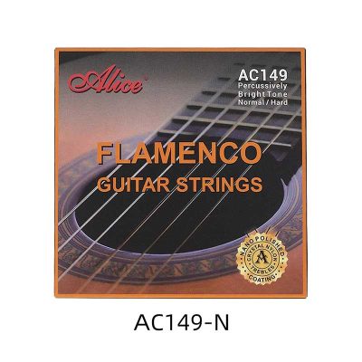 Cordes Guitare Classique Pour Guitare Flamenco - Nylon Cristal & Carbone Normale