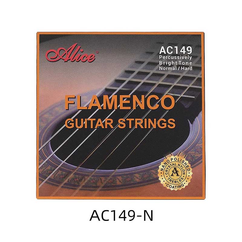 Cordes Guitare Classique Pour Guitare Flamenco - Nylon Cristal & Carbone Normale