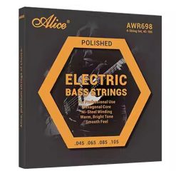 Cordes de Basse Électrique parfaite pour usage professionnel, acier au nickel