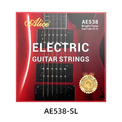 Cordes de Guitare Électrique - Haute Perméabilité Magnétique, Pour Utilisation Professionnelle, Alliage d'Acier Inoxydable Super leger