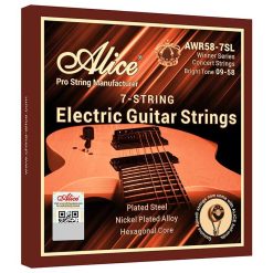 Cordes de Guitare Électrique - Son Plein-Riche Permettant une Performance Explosive. La Septième Corde Vous Permet de Jouer sur une Gamme Plus Large