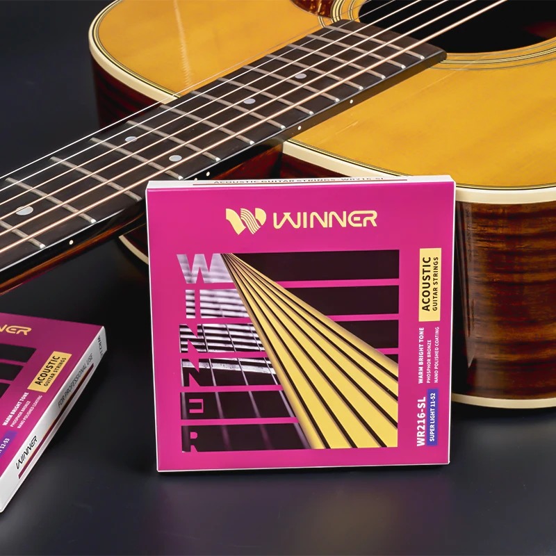 Cordes de guitare acoustique Supers Légères