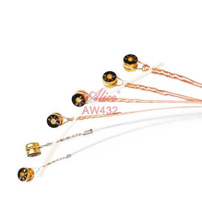 Cordes pour Guitare Acoustique - Corde pour Pratique, Alliage Cuivre Plaqué Couleur Bronze 8515, Son Clair et Défini