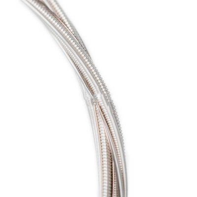 Cordes pour Guitare Acoustique - Cuivre Plaqué Argent, Basse Profonde et Durable et Harmoniques Riches