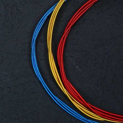 Details Cordes Guitare Classique Cordes Colorées pour Guitare Classique pour un look Brillant