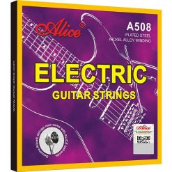 Vue de face Cordes de Guitare Électrique - Corde pour Apprentissage - cordes de niveau superieur