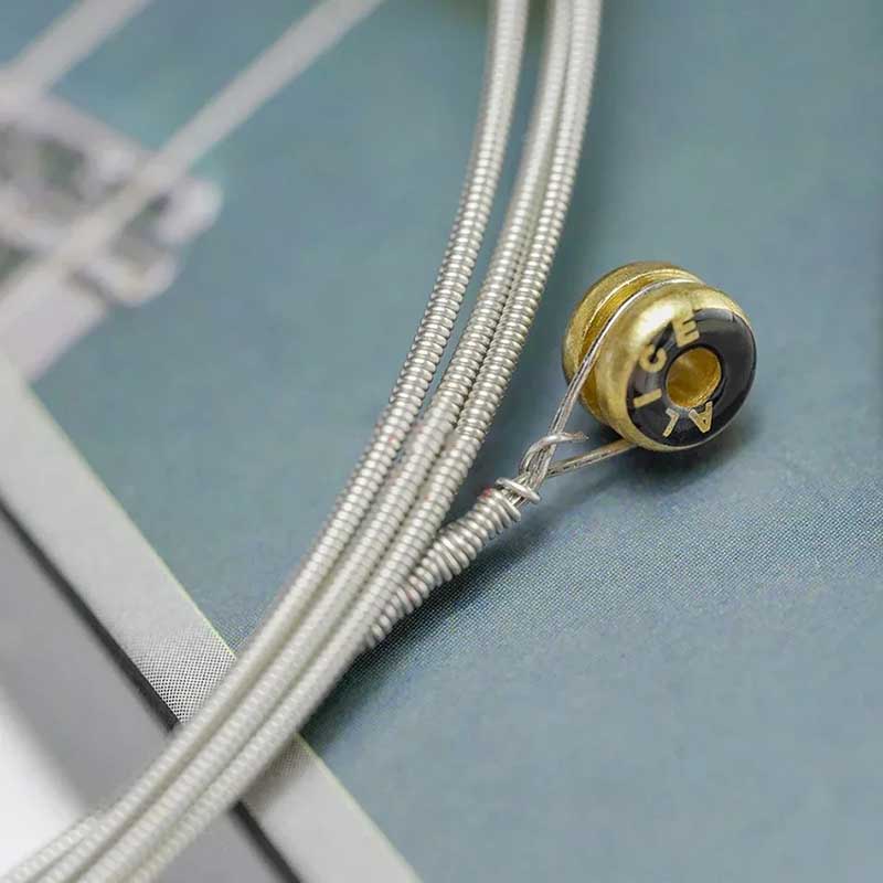 Vue détaillée Cordes de Basse Électrique - Cordes de Concert, Revêtement Nano Multi-Couches
