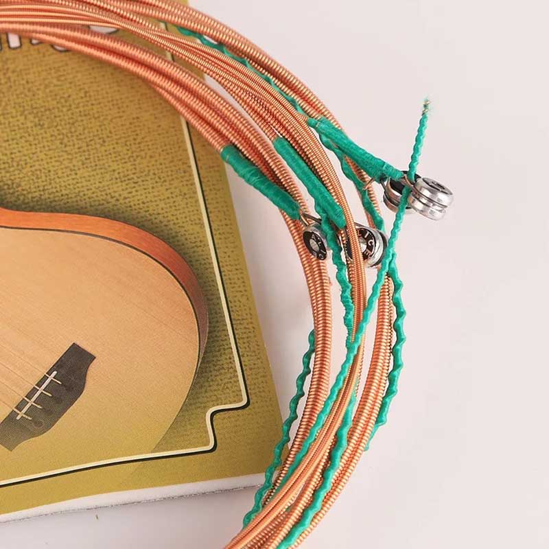 Vue détaillée Cordes de Basse Électrique - Pour la Pratique, Son Chaud et Élégant