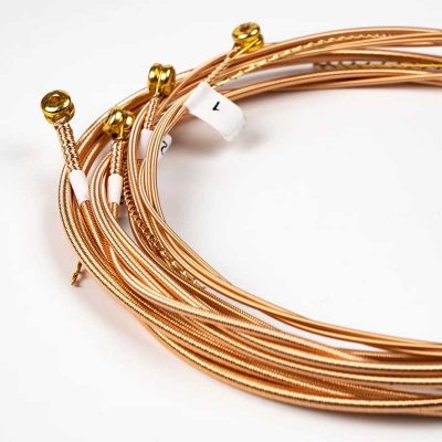 Vue détaillée Cordes de Basse Électrique - Pour un Usage Professionnel, Phosphore Bronze