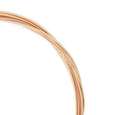 Vue détaillée Cordes pour Guitare Acoustique - Corde pour Pratique, Alliage Cuivre Plaqué Couleur Bronze 8515, Son Clair et Défini