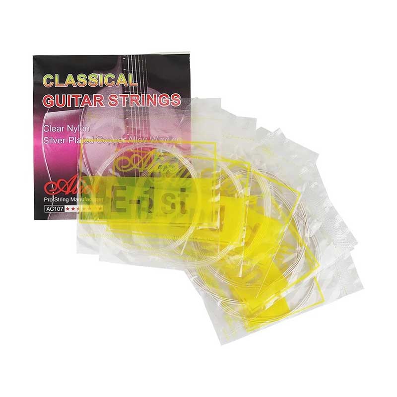 Vue générale Cordes Guitare Classique Corde pour Apprentissage - cordes de niveau superieur