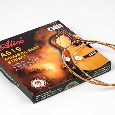 Vue générale Cordes de Basse Électrique - Pour un Usage Professionnel, Phosphore Bronze