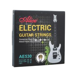 Cordes de Guitare Électrique - Cordes pour Pratique & Performance - Son Clair-Transparent, Sensation Confortable