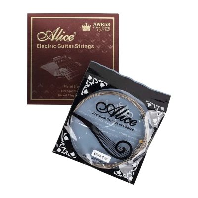 Détails des Cordes de Guitare Électrique - Son Clair-Transparent