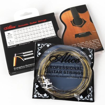 Détails pack Cordes de Guitare Acoustique à 12 Cordes - Son Lumineux, Plein, Ton Coloré Et Sensation Confortable