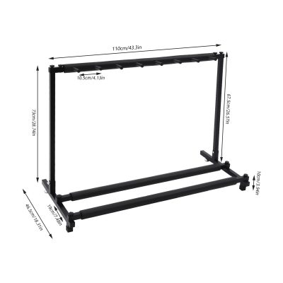 Support Multi-Guitares Stage Rack Pro - capacité 9 guitares