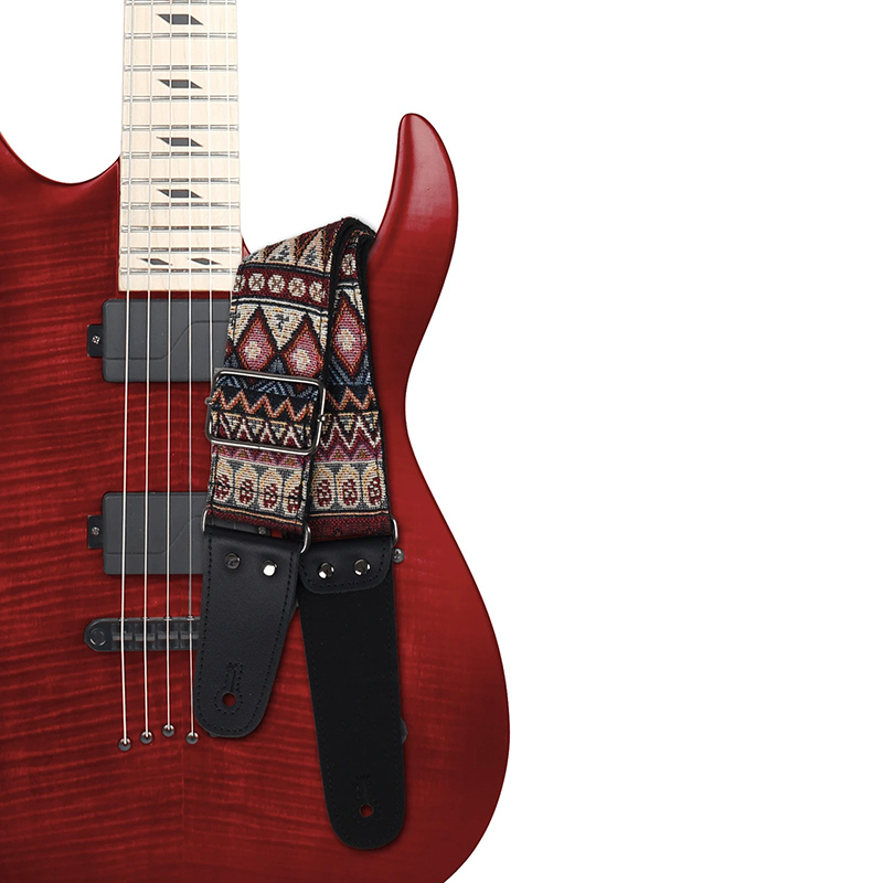 Avant Sangle Guitare Vintage 'Tapisserie Tribale'