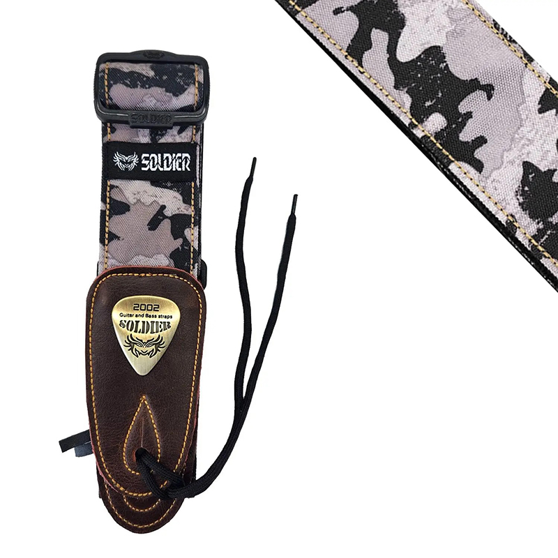 Details Sangle Guitare Tactique Camouflage Urbain