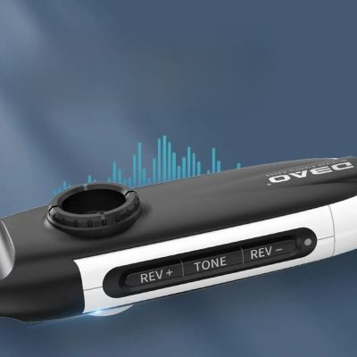 Détails du Kazoo Électrique Sans Fil - Chargement USB - Effets Sonores et Réglages Multiples