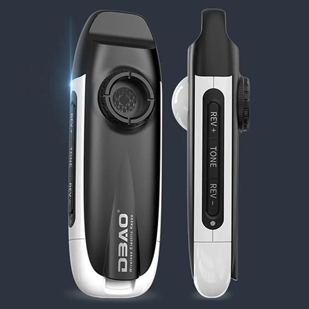 Magnifique Kazoo Électrique Sans Fil - Chargement USB - Effets Sonores et Réglages Multiples