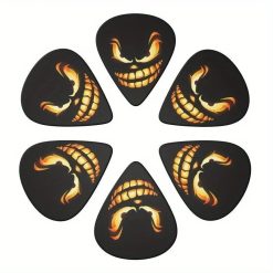 Magnifique Lot de 6 Médiators Sourire Malicieux du Crépuscule avec étui offert