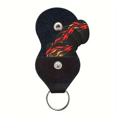 Offre complète du Lot de 6 Médiators Flamme Éclat Ardente avec étui offert