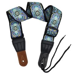 Sangle Guitare Acoustique 'Mosaïque Byzantine'
