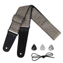 Sangle Guitare Classique 'Argent Urbain'