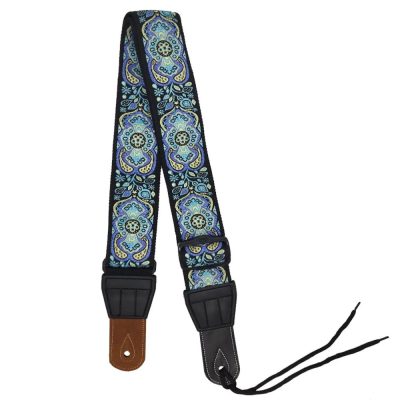 Détails de la Sangle Guitare Acoustique 'Mosaïque Byzantine'