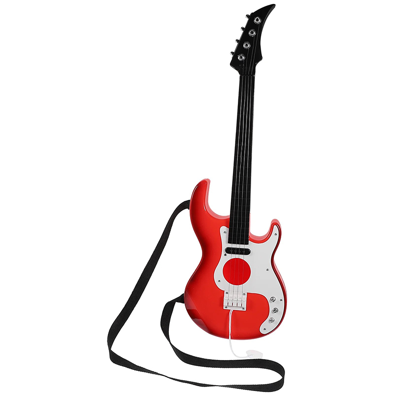 Avant Basses électrique pour enfant de couleur rouge