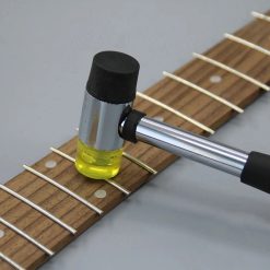 Avant Marteau de Frette Guitare à Double Tête – Outil de Luthier pour Installation et Remplacement de Frettes, Accessoire de Réglage de Touche