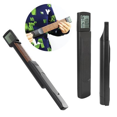 Avant Mini manche d'entraînement guitare PocketChord Pro – 6 frettes avec écran rotatif & métronome