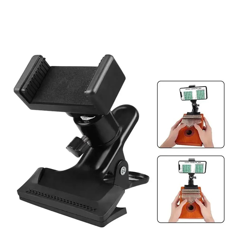 Details Support Téléphone Musicien – Clip Universel pour Guitare & Instruments