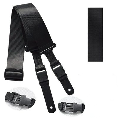 Détails complets de la Sangle de guitare électrique “Black Clip Pro”