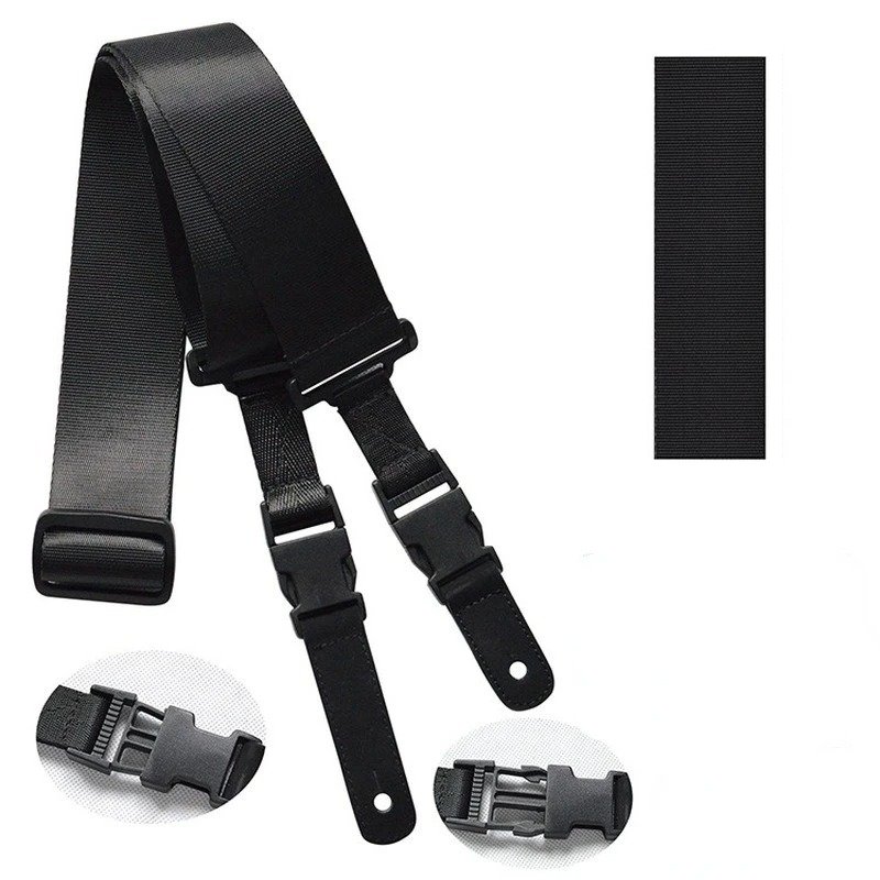 Détails complets de la Sangle de guitare électrique “Black Clip Pro”
