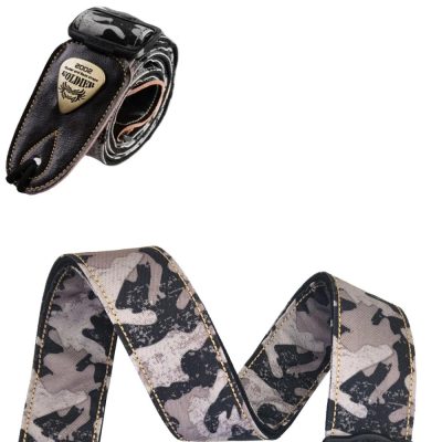 Détails de la Sangle Guitare Tactique Camouflage Urbain