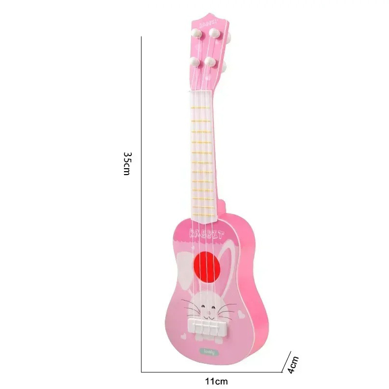 Dimensions Guitare Enfant Safari 'Mélodies Lapin'